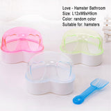 Hot 10 Style Hamste Cage Bathroom Sauna Bathtub Small Pet Hamster Accessories Can Effectively Prevent The Bath Sawdust Fly Out