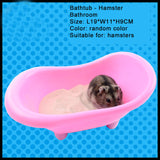Hot 10 Style Hamste Cage Bathroom Sauna Bathtub Small Pet Hamster Accessories Can Effectively Prevent The Bath Sawdust Fly Out