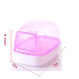 Hot 10 Style Hamste Cage Bathroom Sauna Bathtub Small Pet Hamster Accessories Can Effectively Prevent The Bath Sawdust Fly Out